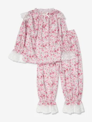 Amiki Children Girls Daniela Pyjama Set in Pink