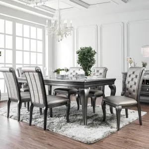 Amina Gray Dining Table