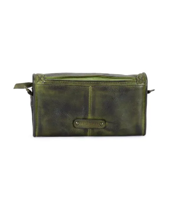 Amina Moss Dip Dye Crossbody Clutch