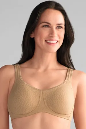 Amoena Mona Wire Free Mastectomy Bra - Cognac