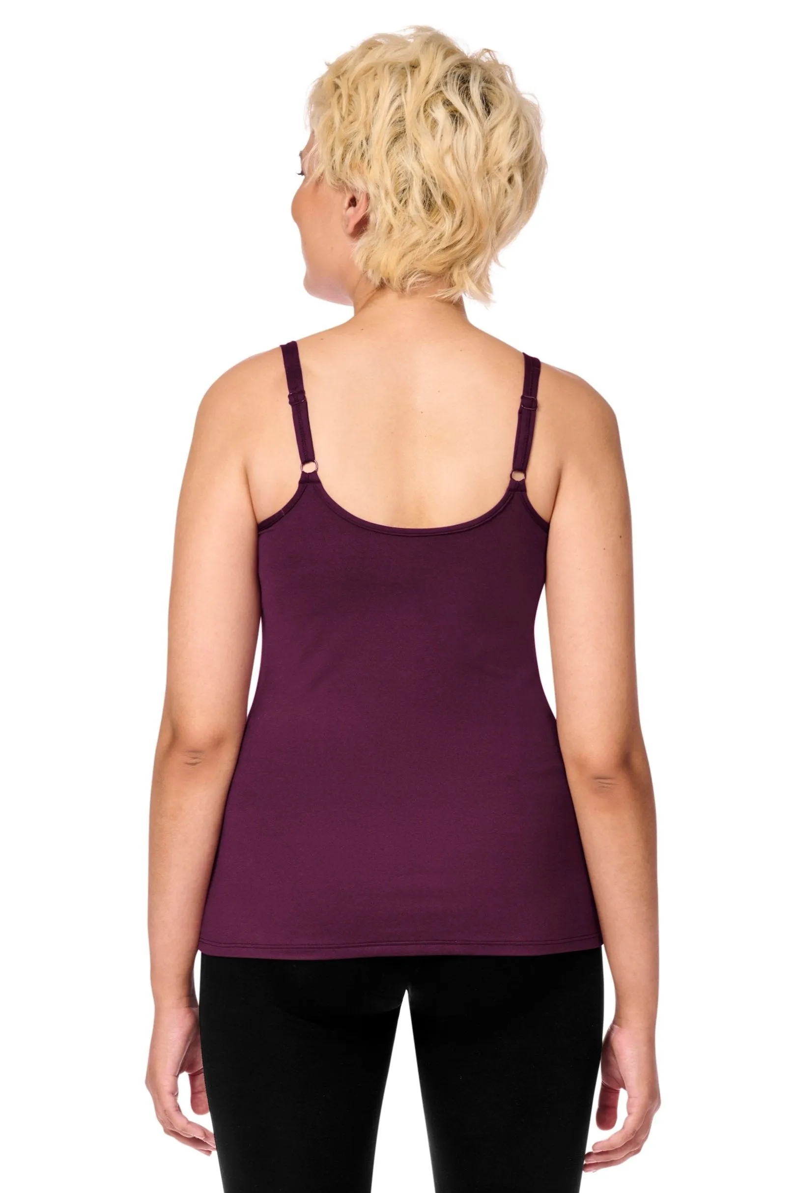 Amoena Valletta Mastectomy Top - Dark Berry