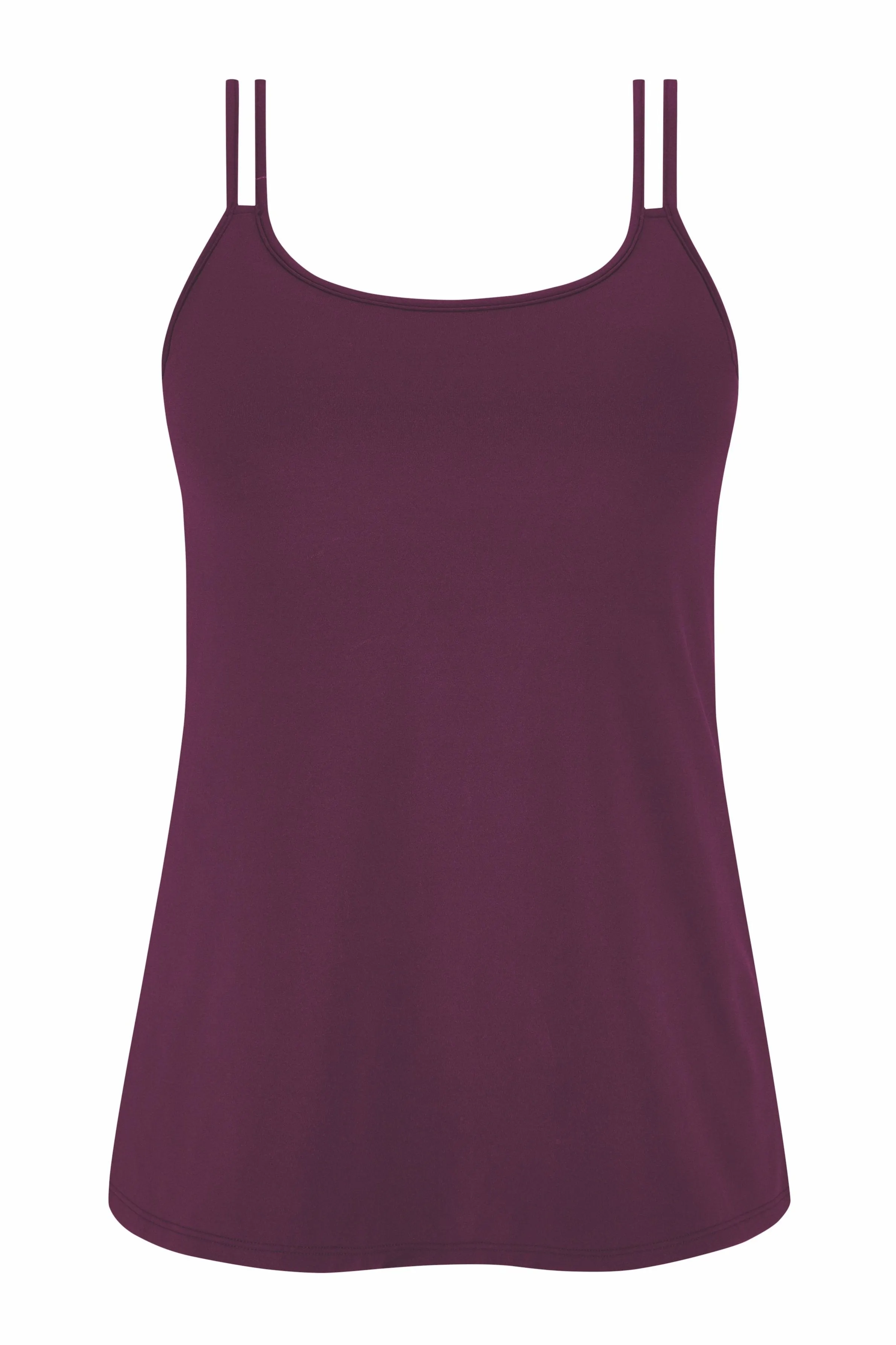 Amoena Valletta Mastectomy Top - Dark Berry