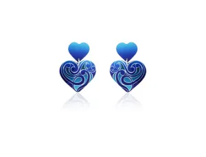 Amour Blue Earrings