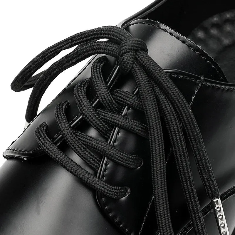 Amozae- Deoji Lace-Up Derby Shoes