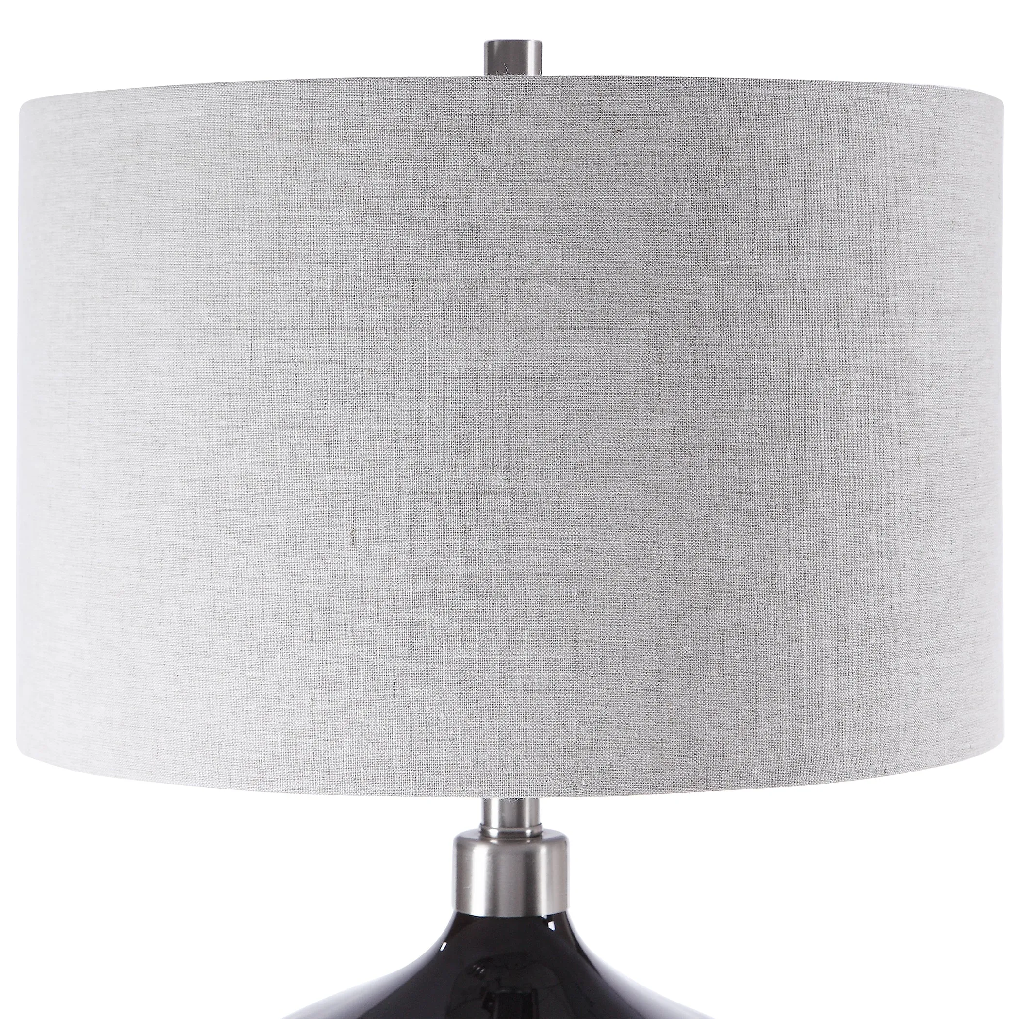 Ampara Deep Charcoal Table Lamp