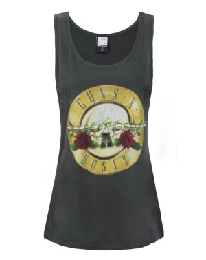 Amplified Clothing Guns N Roses Womens Grey Vest