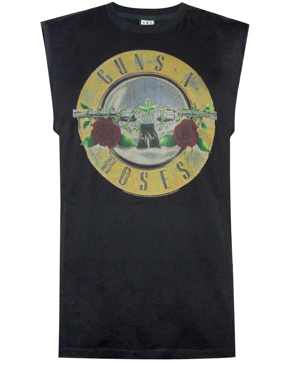 Amplified Guns N Roses Drum Men's Sleeveless T-shirt