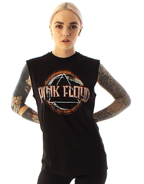 Amplified Pink Floyd On The Run Women's Sleeveless T-Shirt