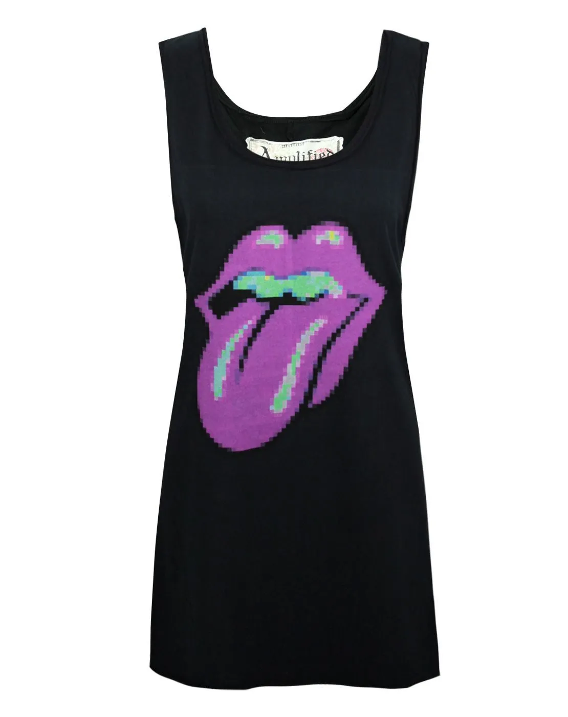 Amplified Rolling Stones Pixel Lick Women's Tunic