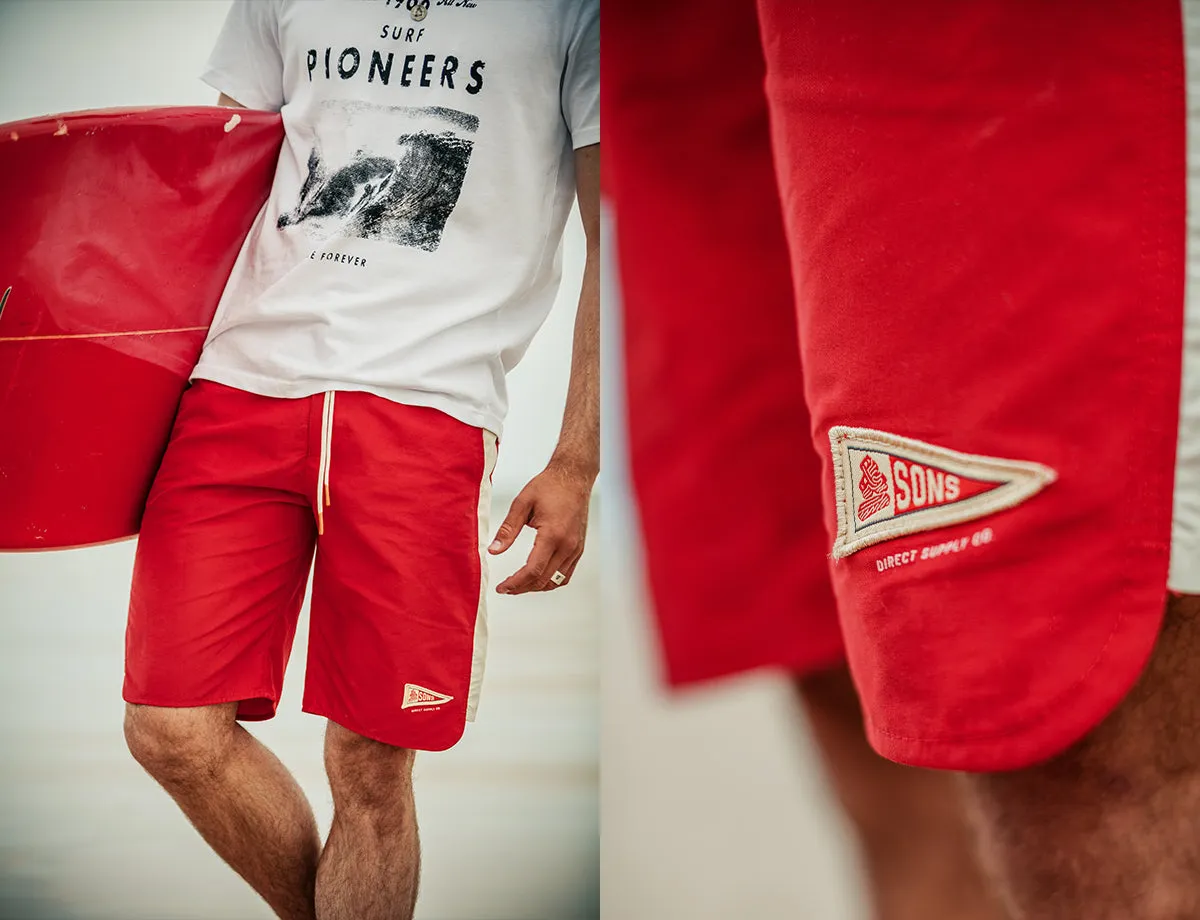 &SONS Bodhi Boardshorts Red