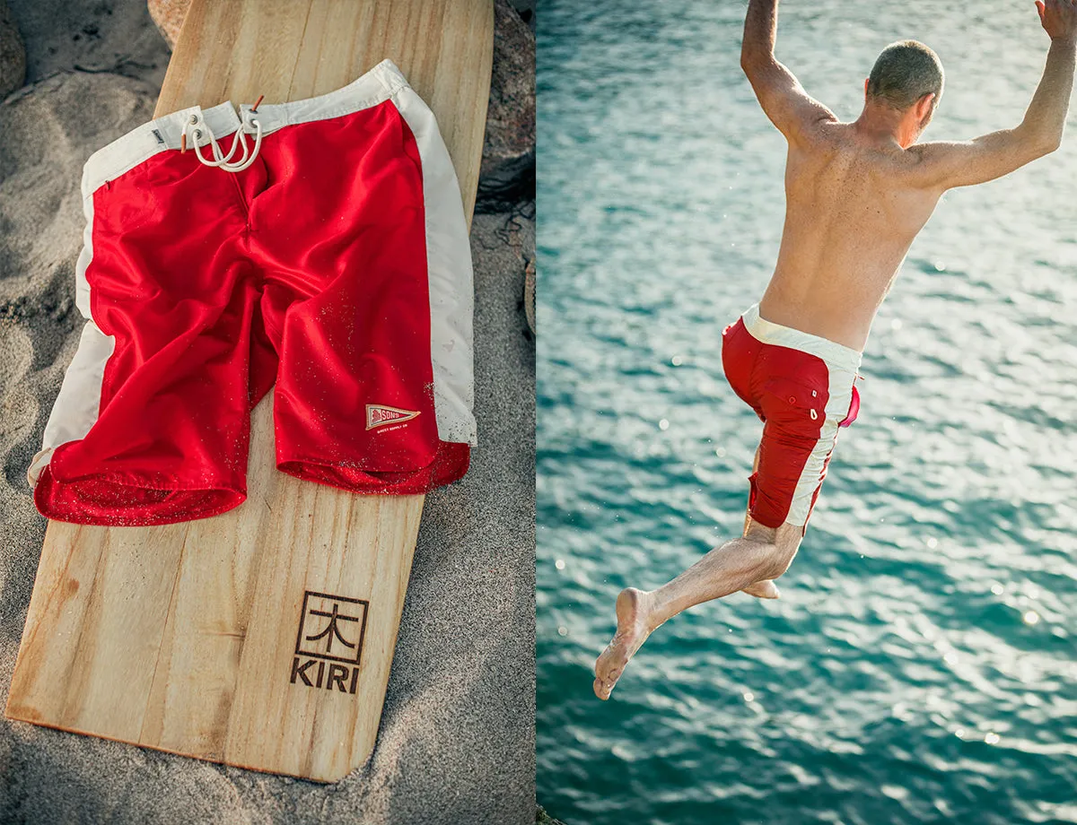 &SONS Bodhi Boardshorts Red