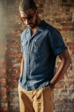 &SONS Coast Shirt Navy