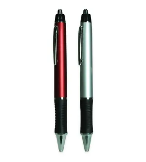 AMS- 085 - Plastic pen with Rubber Grip