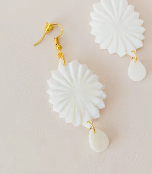 Anahaw Mother of Pearl Earrings