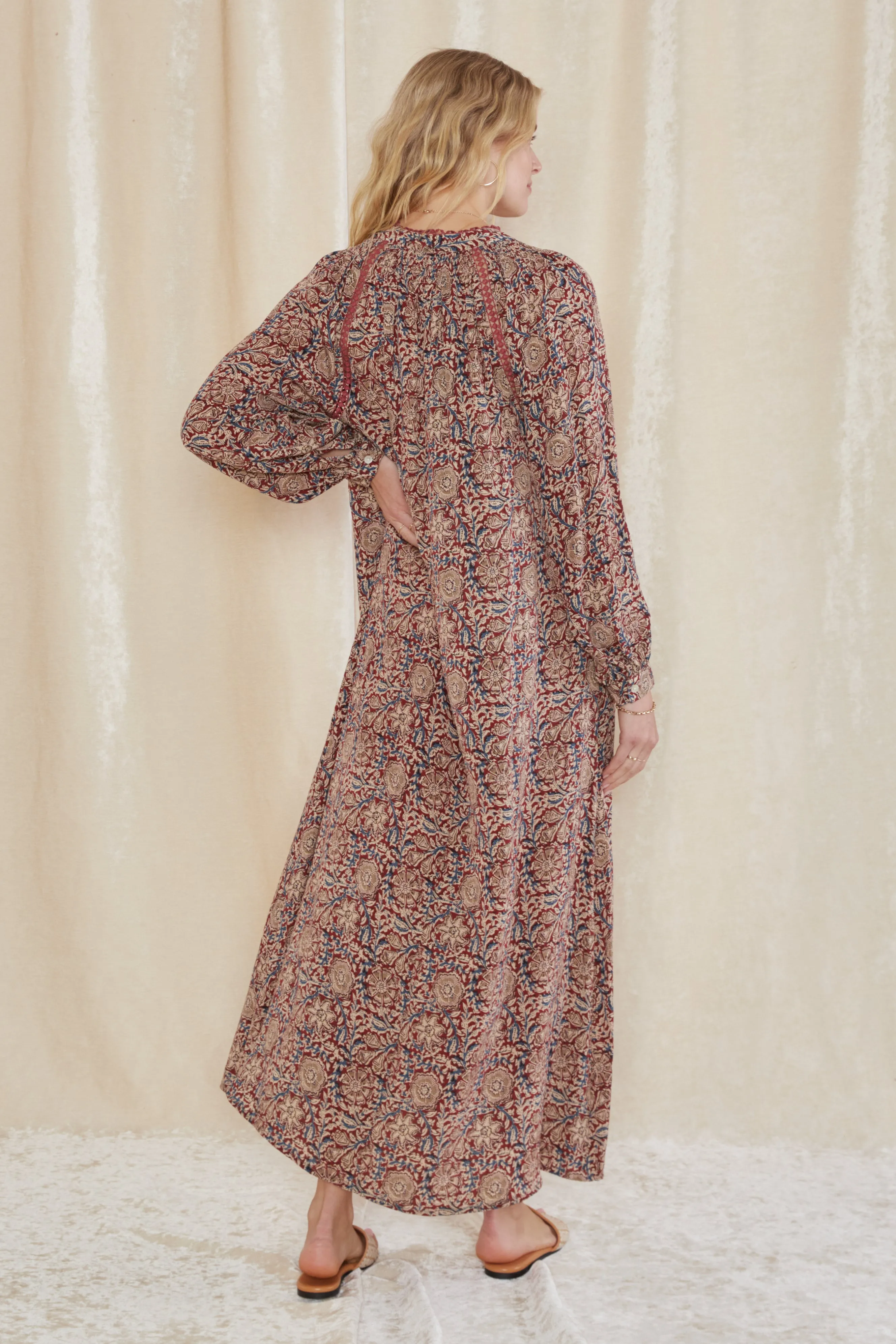 Anaka L/S Maxi Dress