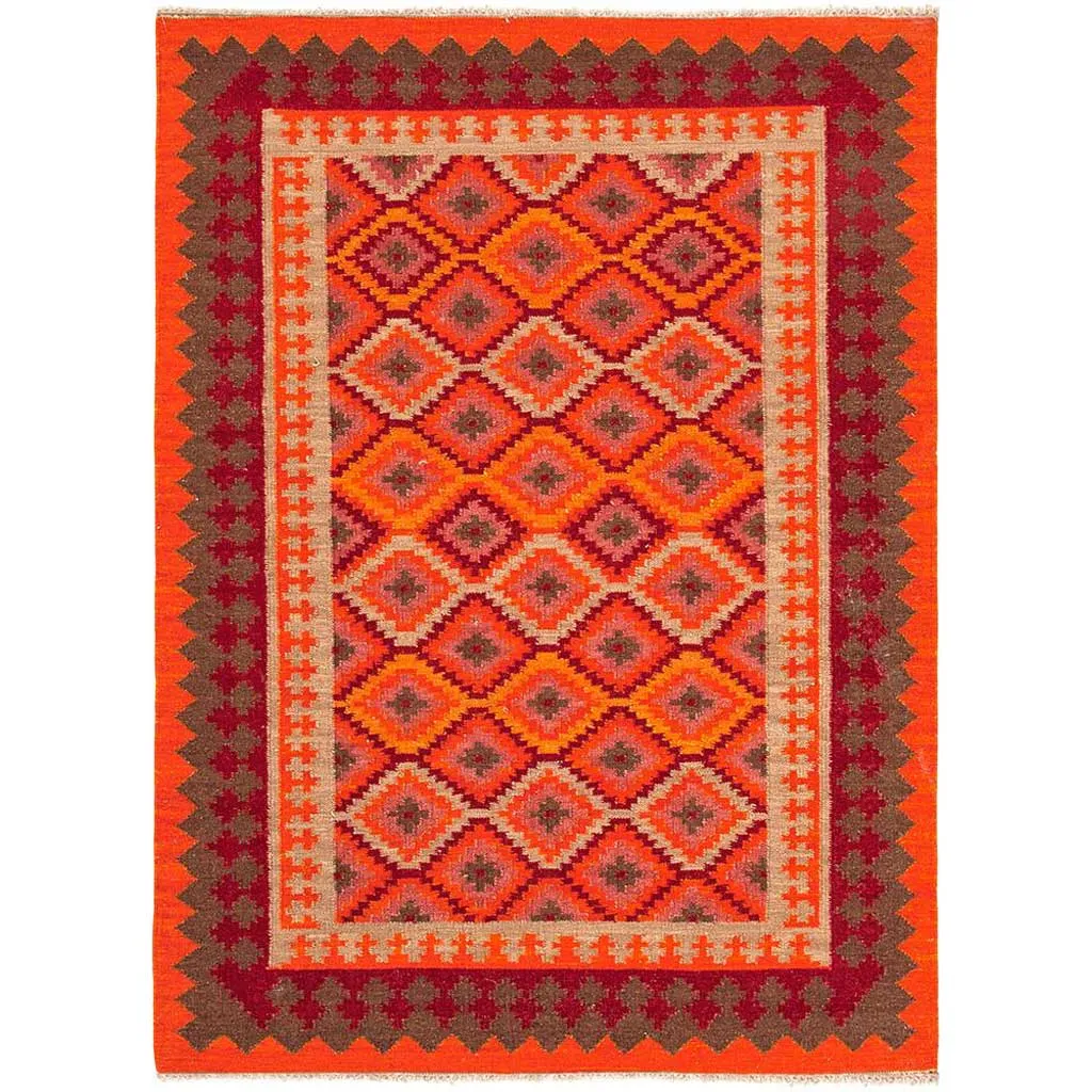 Anatolia Izmir Red/Medium Tabasco Area Rug