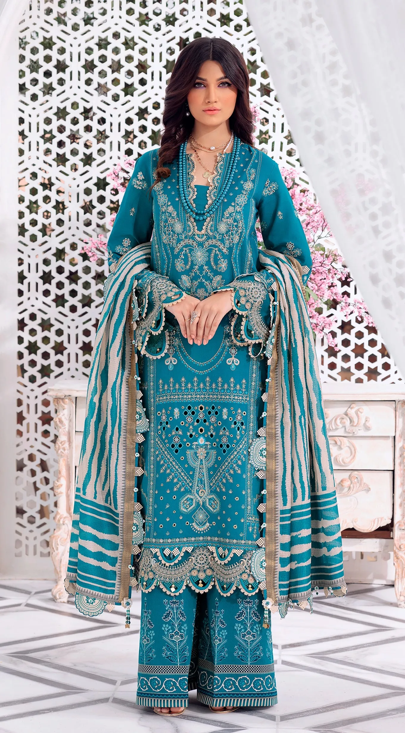 Anaya by Kiran Chaudhry · Luxury Festive Afsana Lawn Collection – DARAKHSHAN