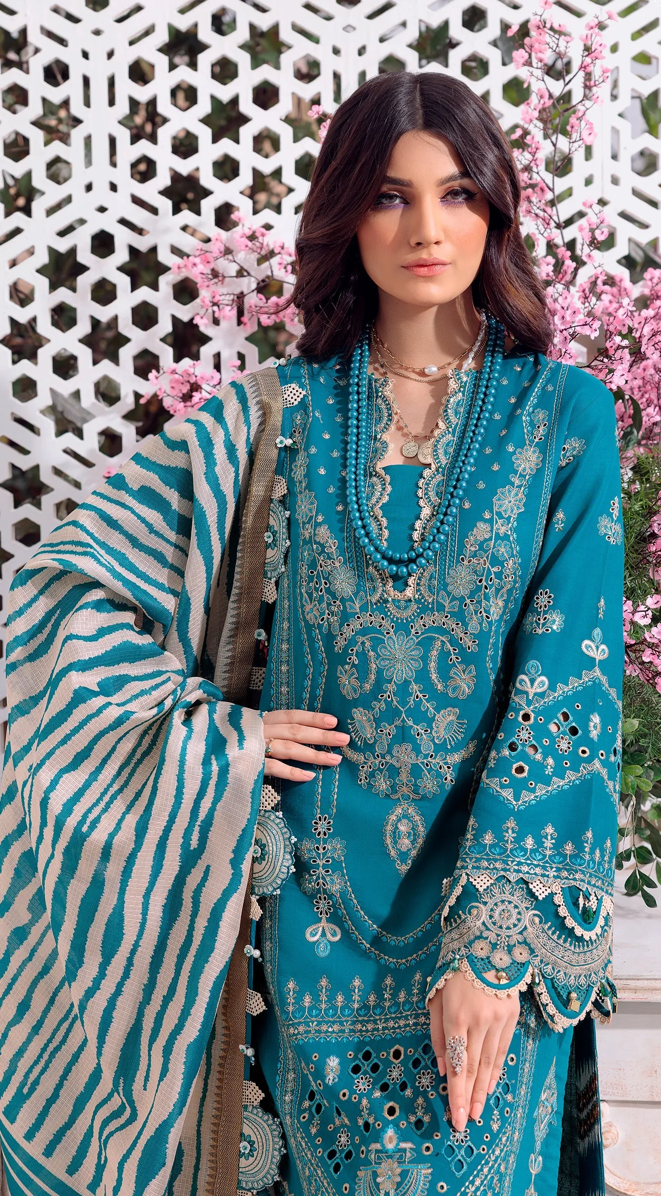 Anaya by Kiran Chaudhry · Luxury Festive Afsana Lawn Collection – DARAKHSHAN