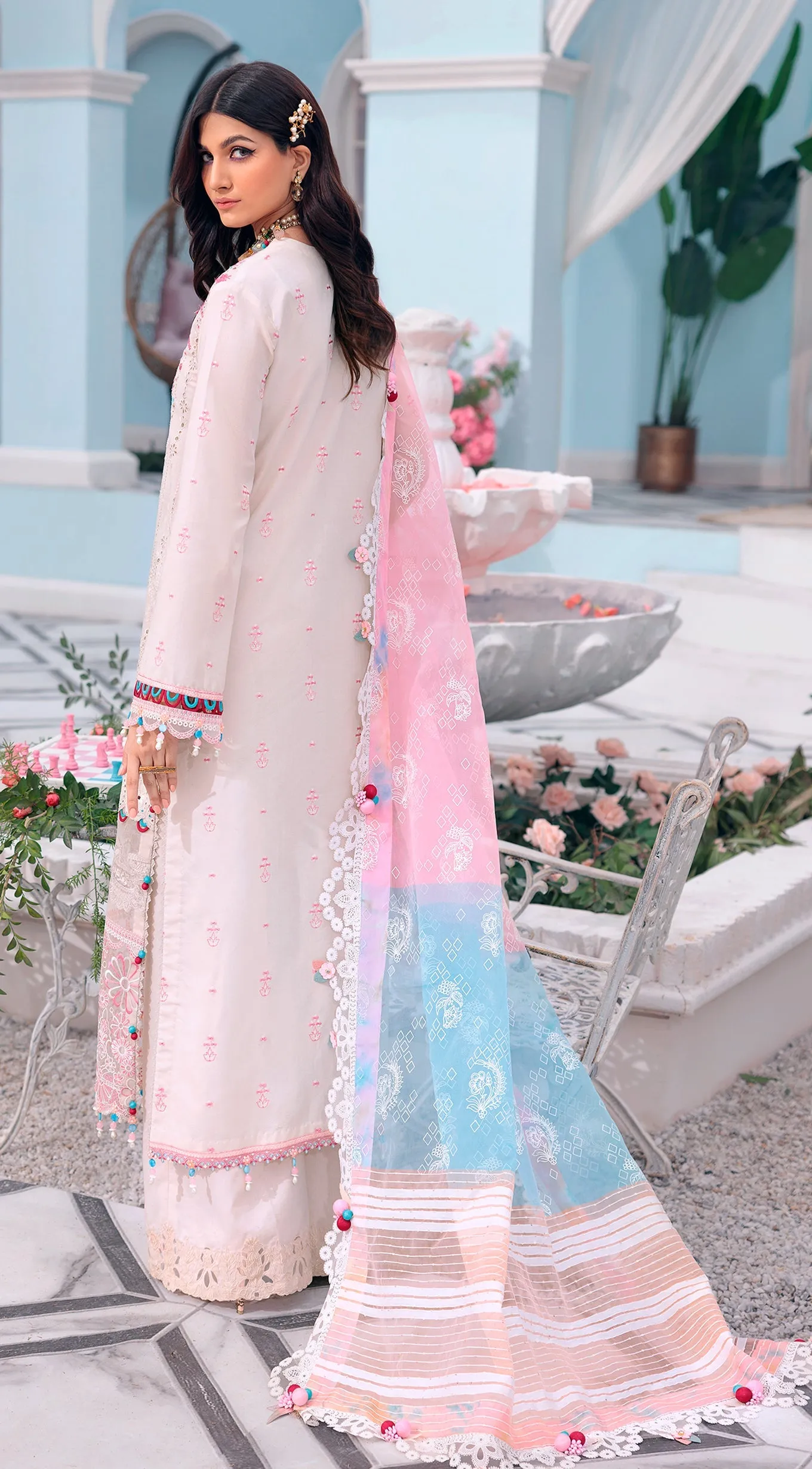 Anaya by Kiran Chaudhry · Luxury Festive Afsana Lawn Collection – SAIQA