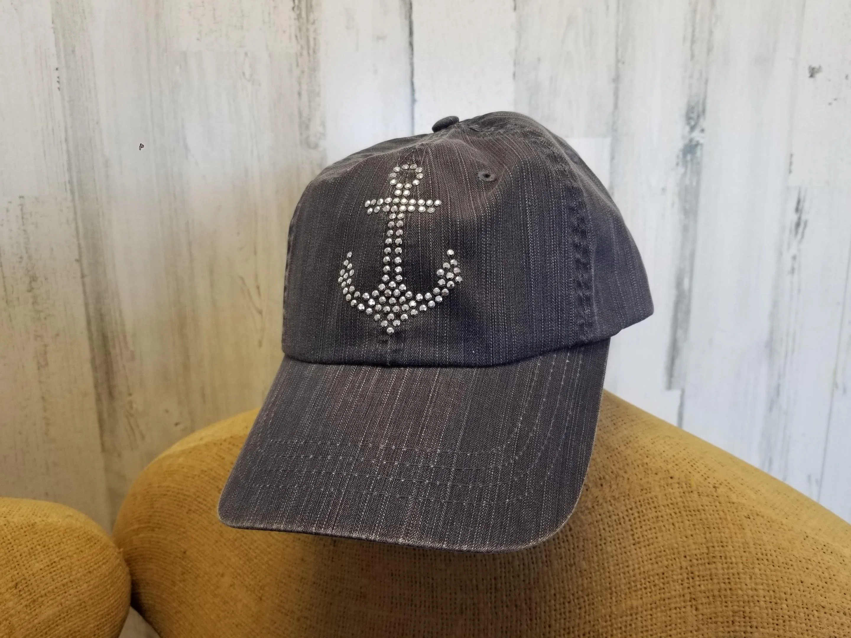 Anchor Bling Cap