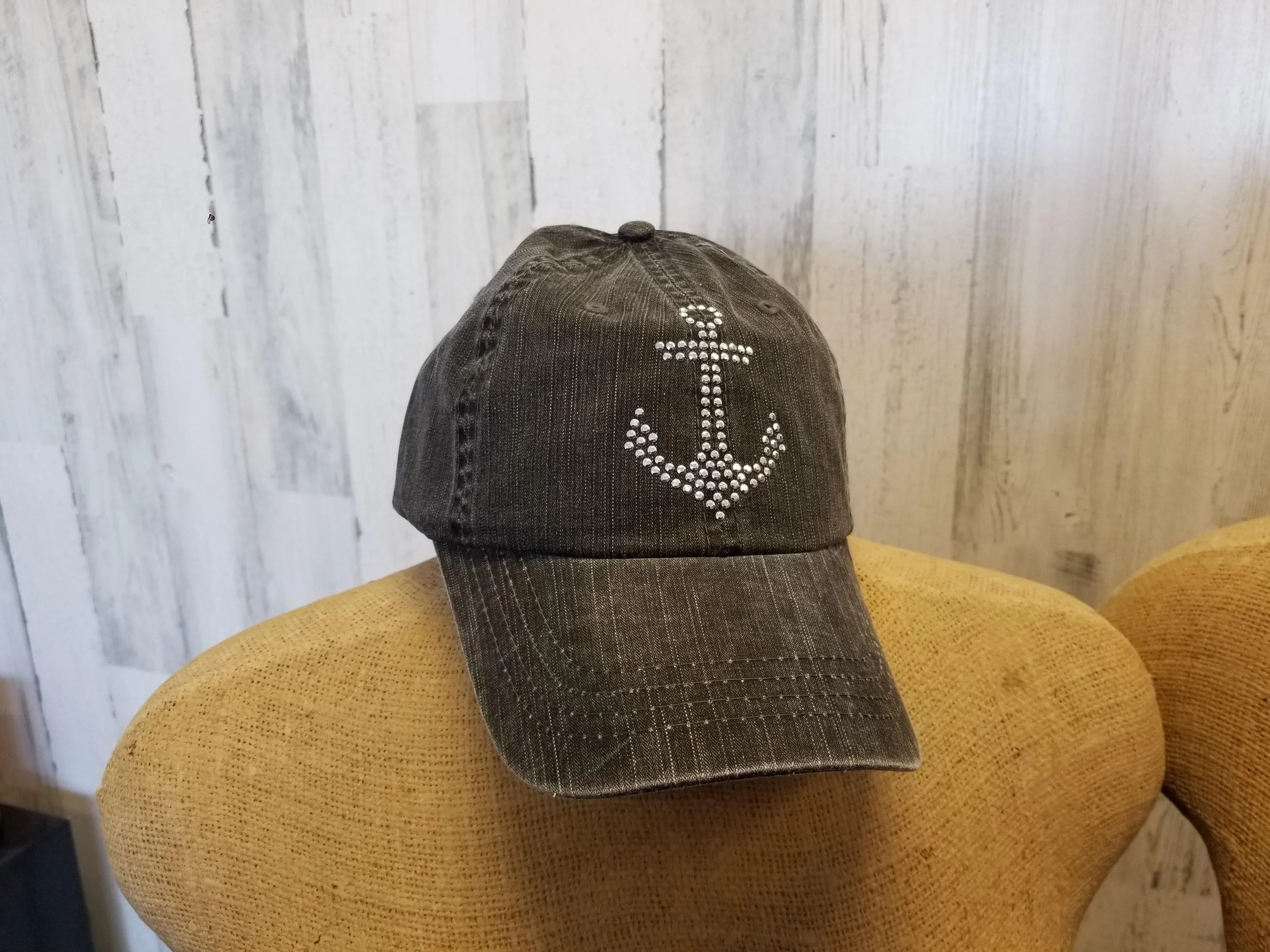 Anchor Bling Cap