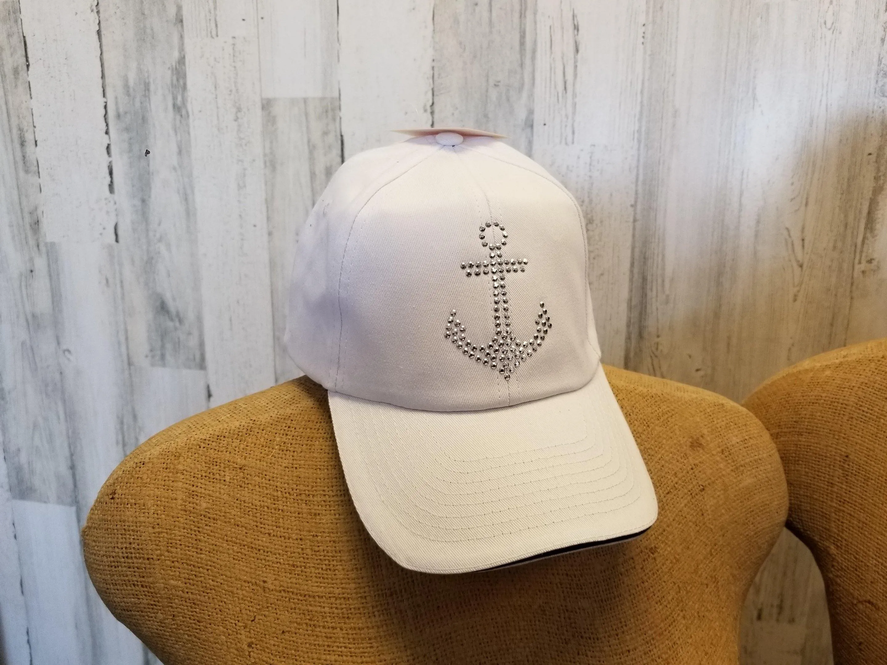 Anchor Bling Cap