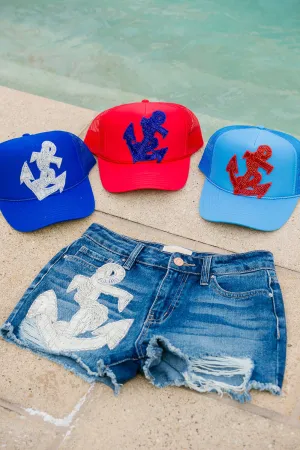 ANCHOR PATCH TRUCKER HATS