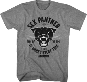 Anchorman Sex Panther Cologne T-Shirt