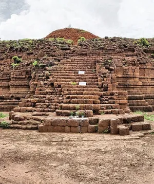 Ancient Temple Scenic Printed Backdrop