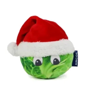 Ancol Christmas Brussels Sproutoclaus Dog Toy