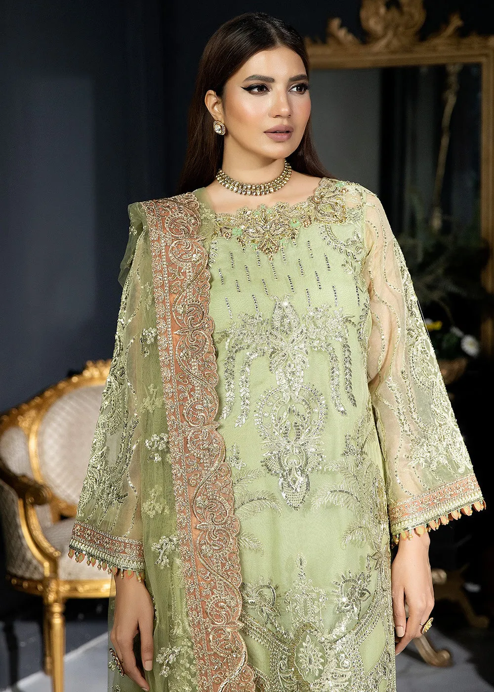 Andaaz-E-Khaas Bridal Formals 2023 by Imrozia | IB-39 Azminah