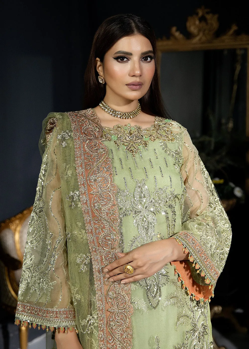 Andaaz-E-Khaas Bridal Formals 2023 by Imrozia | IB-39 Azminah