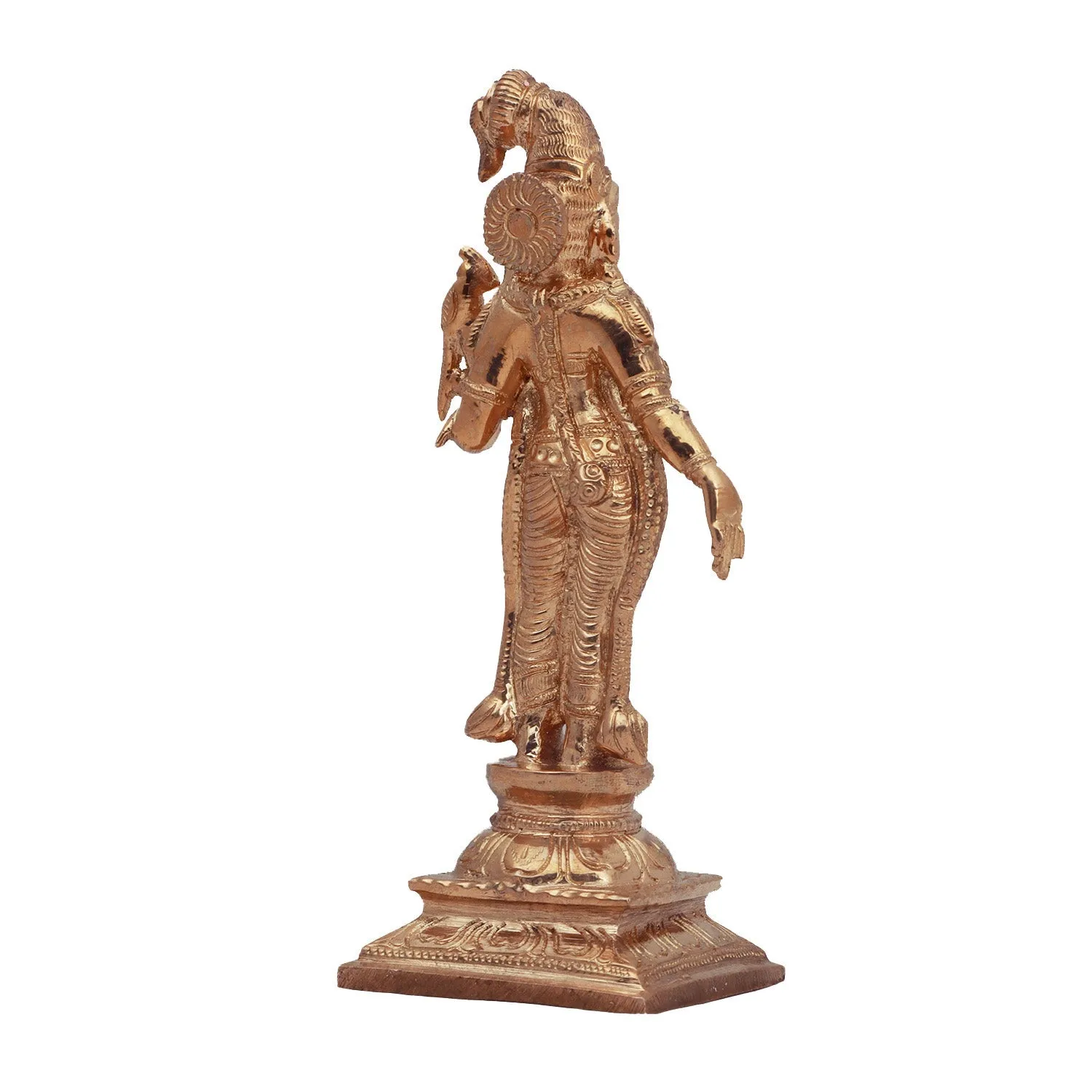 Andal Statue - 5 Inches | Panchaloha Statue/ Goda Devi Vigraham for Pooja/ 330 Gms Approx