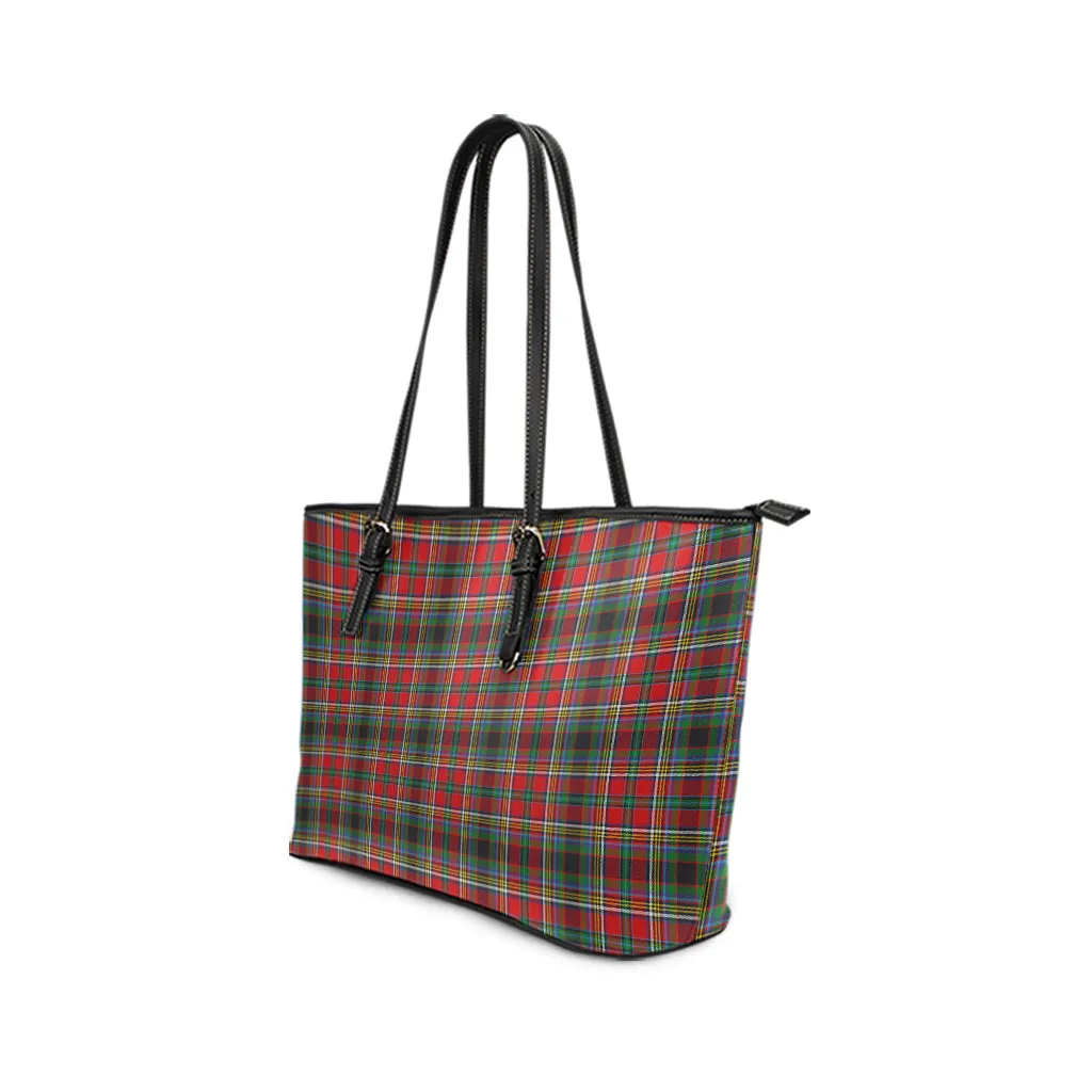 Anderson of Arbrake Tartan Leather Tote Bag