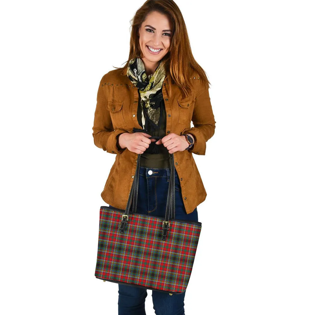 Anderson of Arbrake Tartan Leather Tote Bag