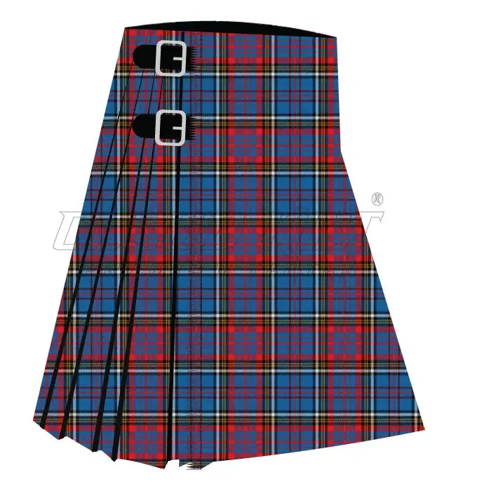 Anderson Red Westwood Premium Tartan Kilt