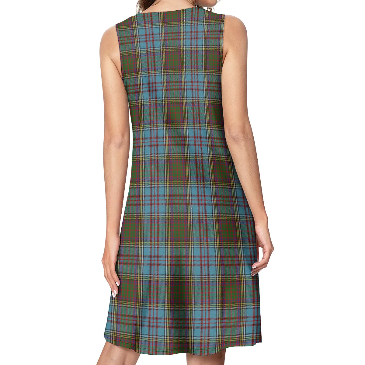 Anderson Tartan Womens Casual Dresses