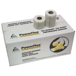 Andover Powerflex Cohesive Bandage Tape Powerflex Blu 2X6Yd24Rl/Cs