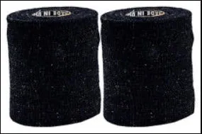 Andover Powerflex Cohesive Bandage Wrap Cohesive Blk 3X16Yds16/Cs