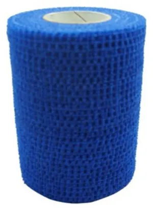 Andover Powerflex Cohesive Bandage Wrap Selfadherent 3X6Ydblu 16Rl/Cs