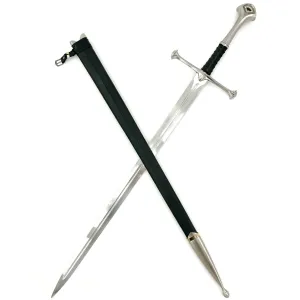 Anduril Elven Medieval Sword with Scabbard