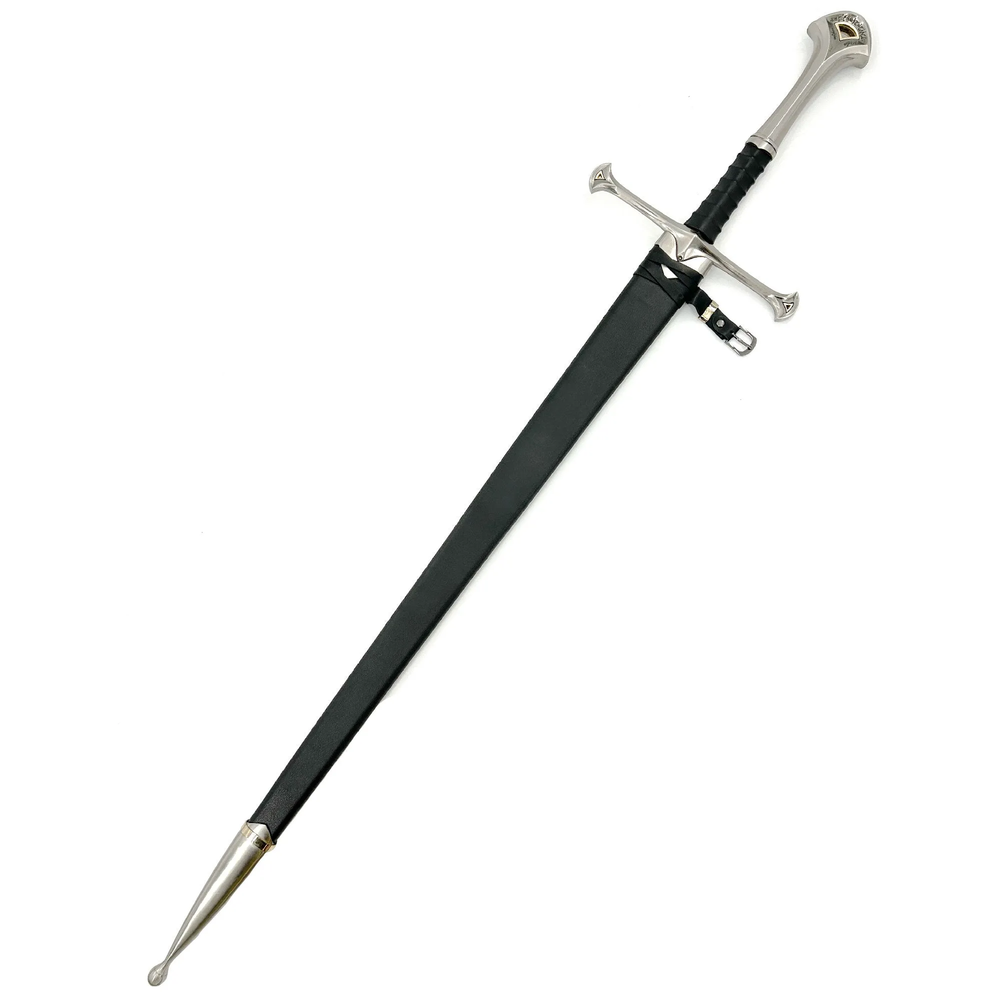 Anduril Elven Medieval Sword with Scabbard