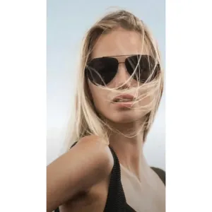 Anea Hill Harbor Aviator Sunglasses