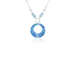 Anemone Blue Pendant