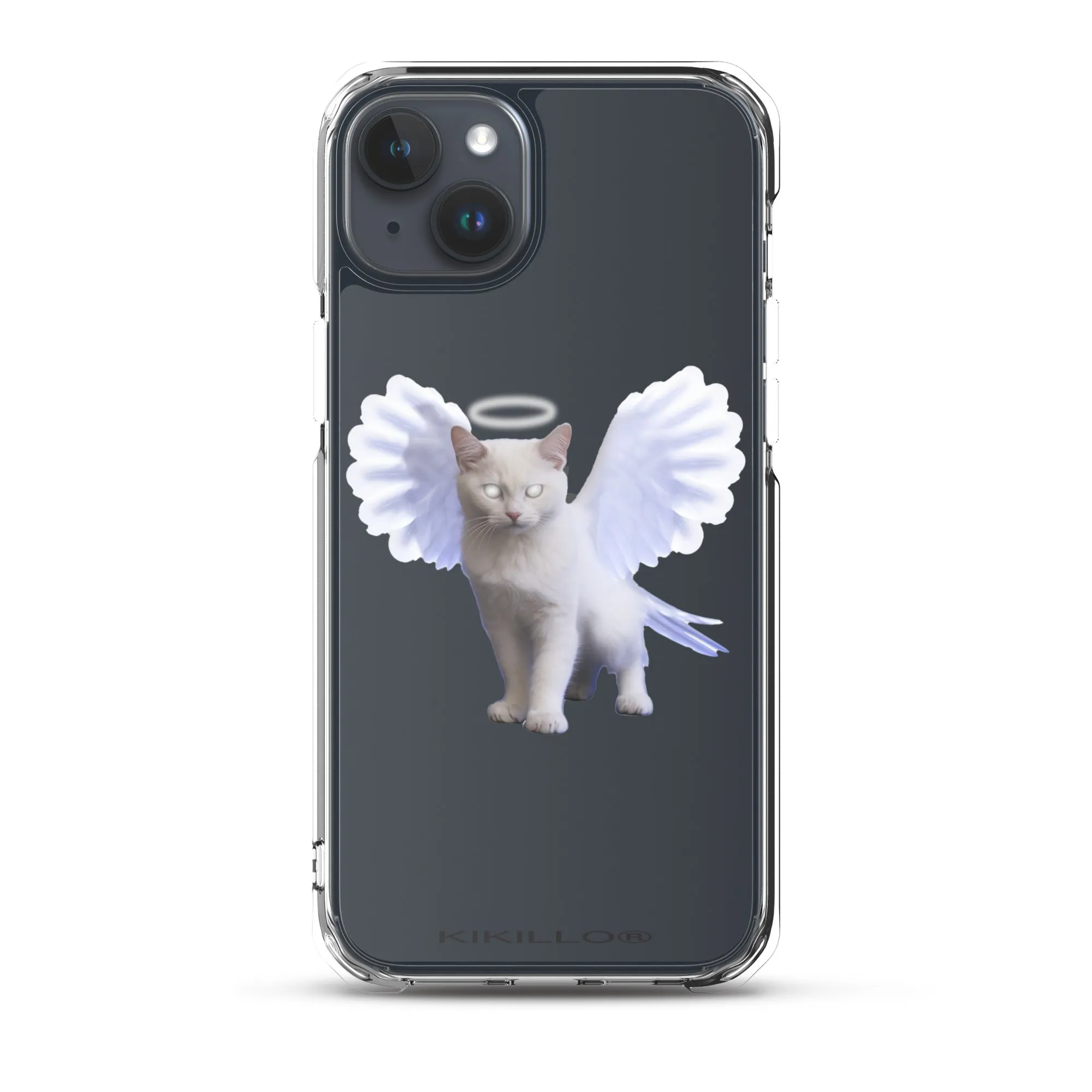 Angel Cat® iPhone® clear case