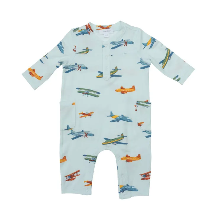 Angel Dear Bamboo Rompers