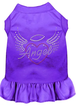 Angel Heart Rhinestone Dress Purple Xxxl (20)