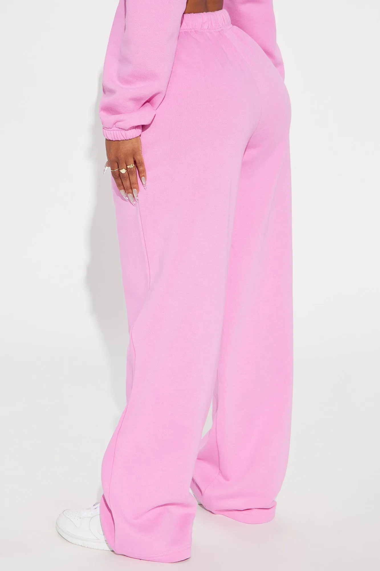 Angel Number Washed Pant - Pink/combo