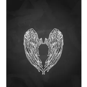 Angel Wings Printed Backdrop