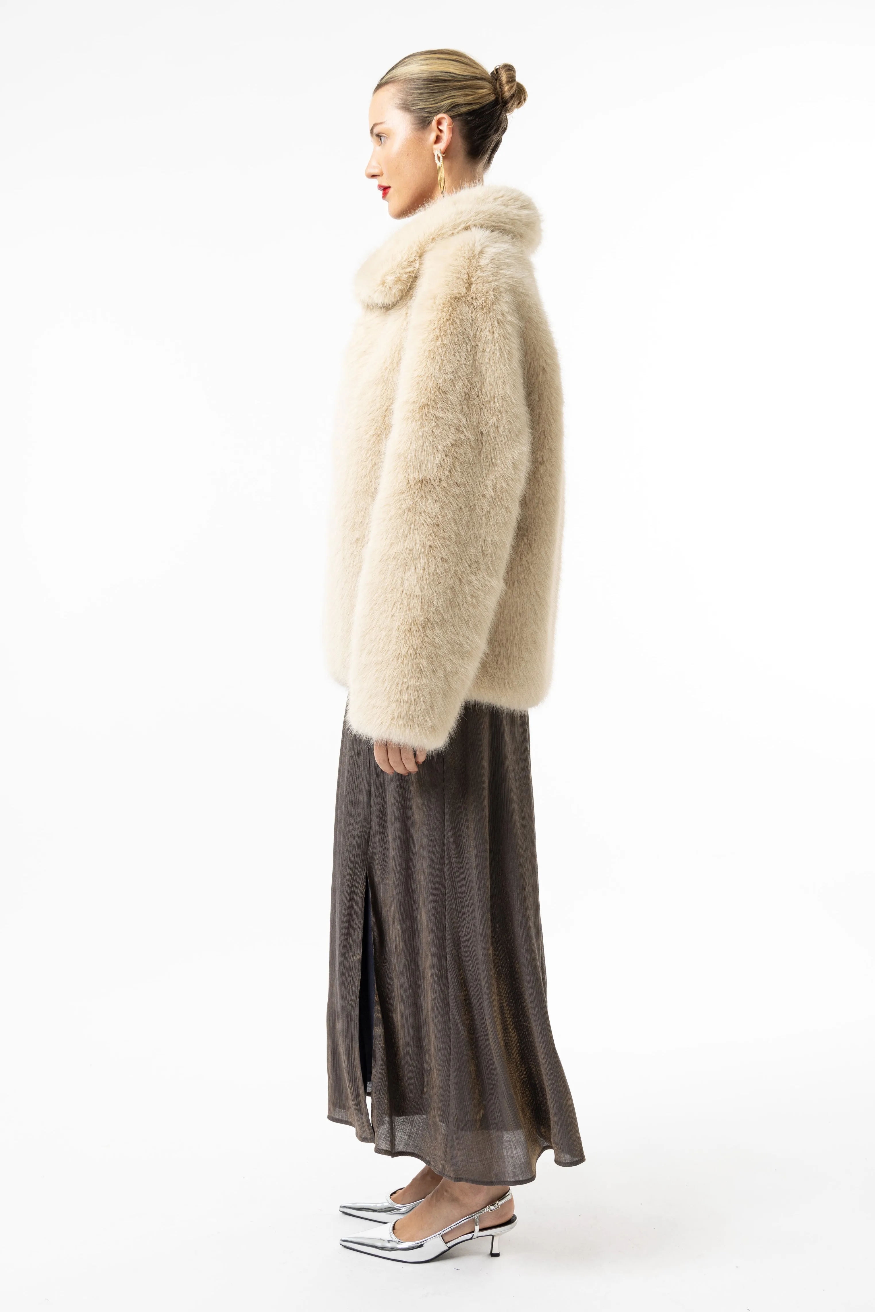 Angeleye Faux Fur Coat